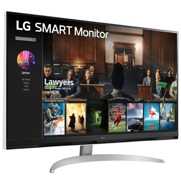 Smart Monitor LG 31.5" VA 32SQ700S-W blanco PREMIUM OCASION M 3