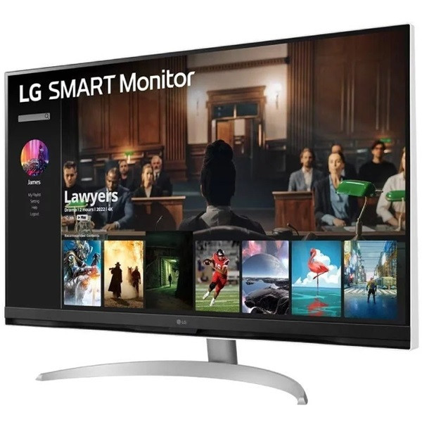 Smart Monitor LG 31.5" VA 32SQ700S-W blanco PREMIUM OCASION M 4