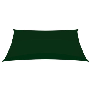 Para-sol vela tecido oxford retangular 2x4.5 m verde-escuro H