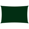 Para-sol vela tecido oxford retangular 2.5x5 m verde-escuro 1
