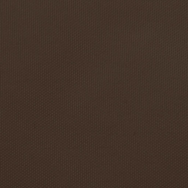 Para-sol estilo vela tecido oxford quadrado 5x5 m castanho M 3