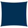 Toldo de vela cuadrado tela Oxford azul 4.5x4.5 m 1