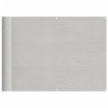 Tela de varanda 75x1000 cm 100% poliéster oxford cinzento-claro 2
