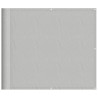 Tela de varanda 90x600 cm 100% poliéster oxford cinzento-claro 2