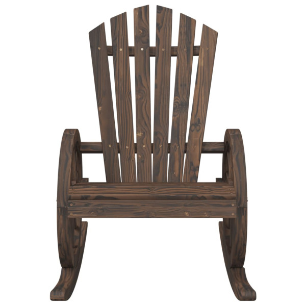 Sillas mecedoras Adirondack 2 uds madera maciza de abeto M 5