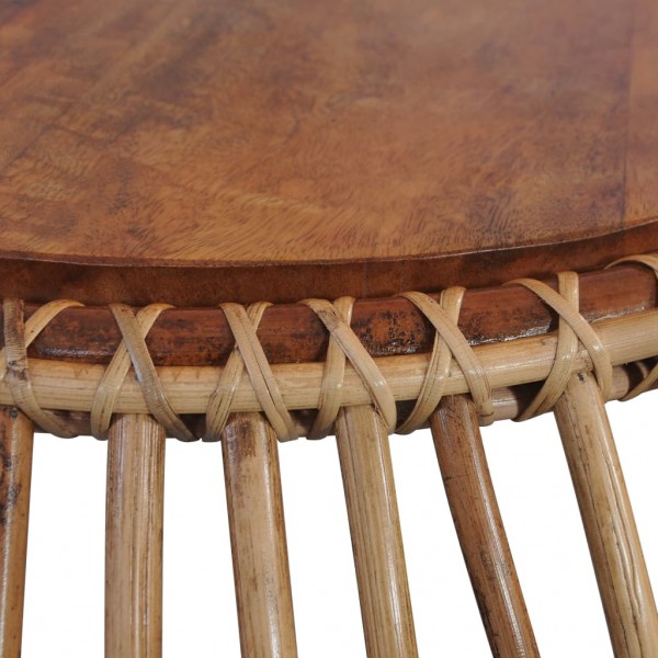 Mesas de centro 2 unidades ratán natural M 4