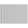 Tela de varanda 75x300 cm 100% poliéster oxford cinzento-claro 2