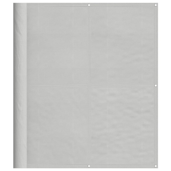 Tela de varanda 120x300 cm 100% poliéster oxford cinzento-claro M 2