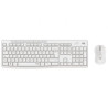 Teclado e mouse sem fios Logitech Silent Touch MK295 branco 1