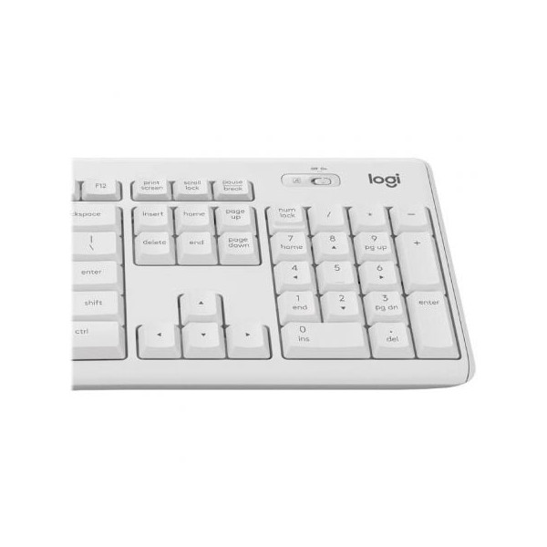 Teclado e mouse sem fios Logitech Silent Touch MK295 branco M 4