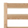Estructura de cama de madera maciza de pino 160x200 cm 5