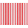 Tela de repuesto de toldo rayas rojas y blancas 4x3 m 3