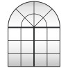 Espejo de pared arco de hierro negro 80x100 cm 3