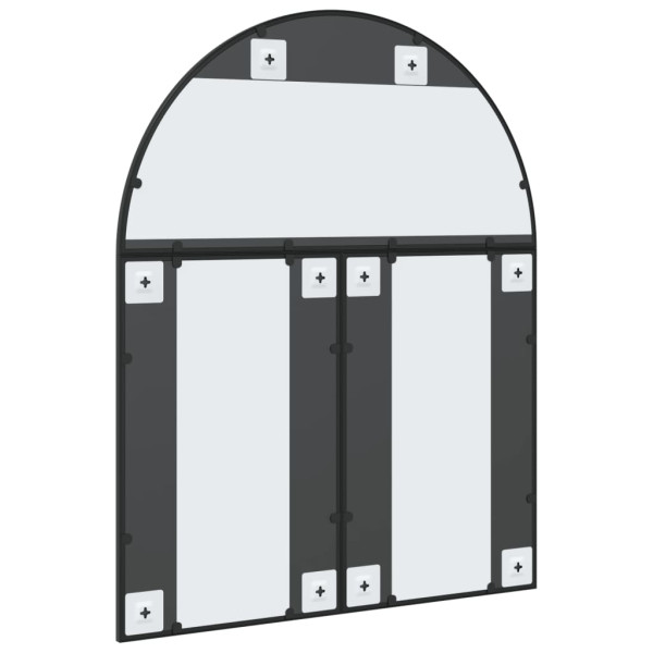 Espejo de pared arco de hierro negro 80x100 cm M 5