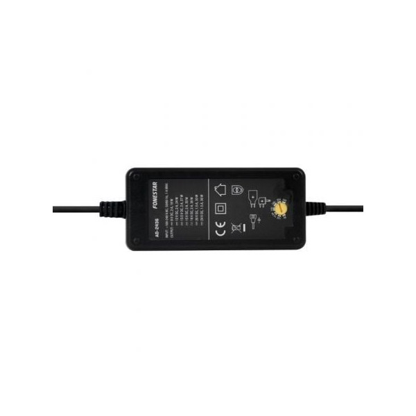Cargador de Portátil Fonestar AD-2436 36W 7 conectores voltaje 100-240V M 3