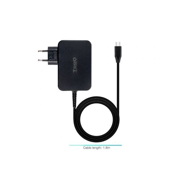Cargador de portátil tooq tqlc-usbcgan90pd usb tipo-c/ 90w/ automático/ voltaje 5-20v M 3