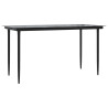 5 pcs conjunto de jantar p/ jardim com almofadões vime PE bege 4