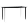 5 pcs conjunto de jantar p/ jardim com almofadões vime PE bege 4