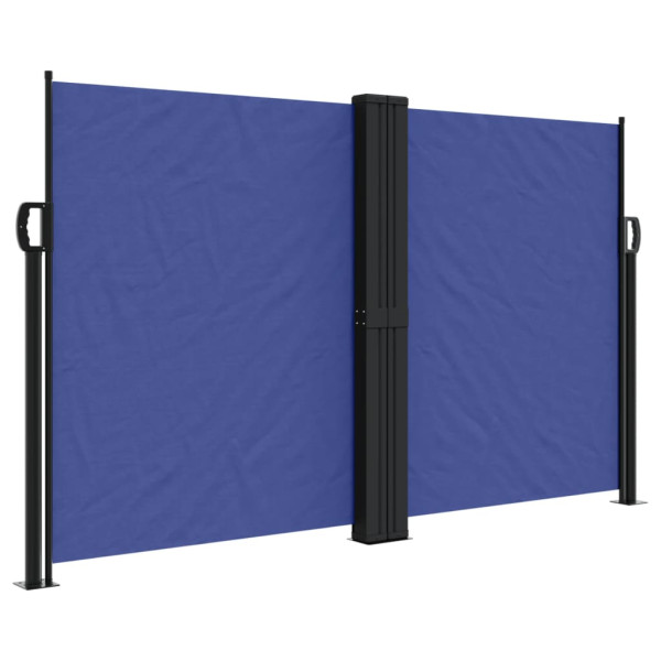 Toldo lateral retráctil azul 140x600 cm M 2