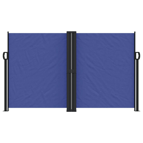 Toldo lateral retráctil azul 140x600 cm M 3