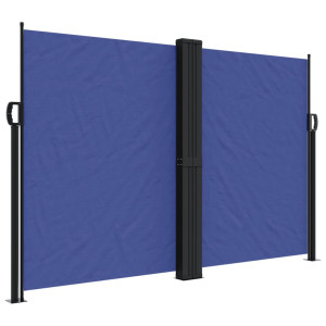 Toldo lateral retrátil 160x600 cm azul H