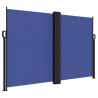 Toldo lateral retráctil azul 160x600 cm 2