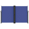 Toldo lateral retráctil azul 160x600 cm 3