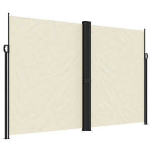 Toldo lateral retrátil 220x600 cm cor creme H