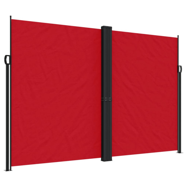 Toldo lateral retrátil 220x600 cm vermelho M 2