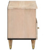 Mueble de TV madera maciza de mango 80x33x46 cm 4