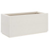 Vaso/floreira 80x36x35 cm PP branco 2