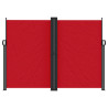 Toldo lateral retráctil rojo 180x600 cm 3