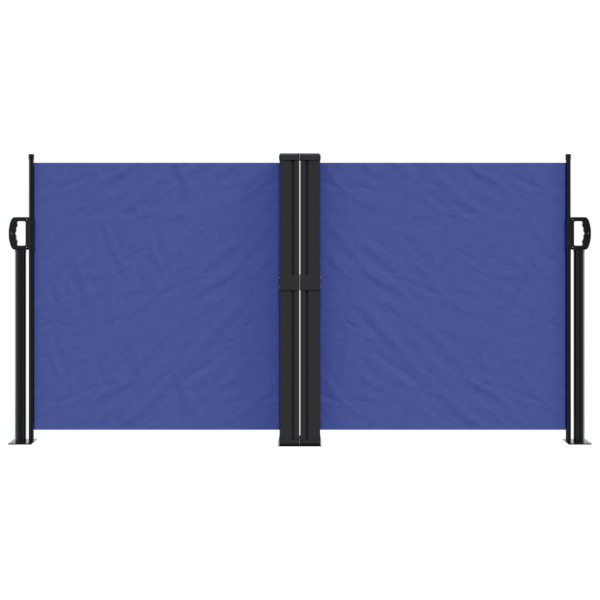 Toldo lateral retráctil azul 120x600 cm M 3