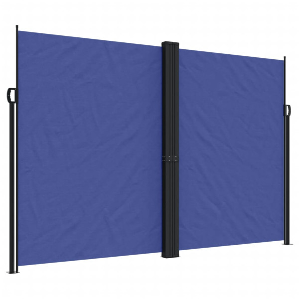 Toldo lateral retrátil 220x600 cm azul M 2