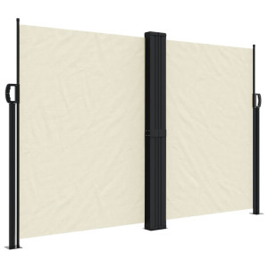 Toldo lateral retrátil 160x600 cm cor creme H