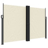 Toldo lateral retrátil 160x600 cm cor creme 2