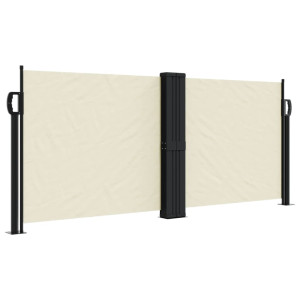 Toldo lateral retrátil 100x600 cm creme H