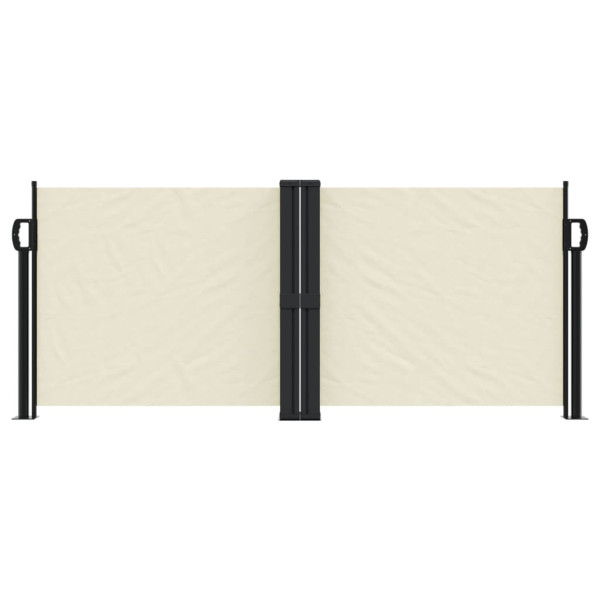 Toldo lateral retrátil 100x600 cm creme M 3