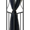 Gazebo com paredes laterais 300x300x270 cm aço antracite 5