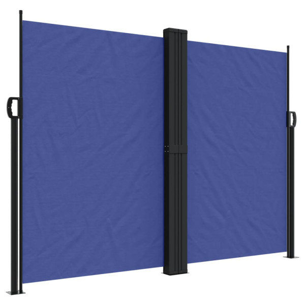 Toldo lateral retrátil 180x600 cm azul M 2