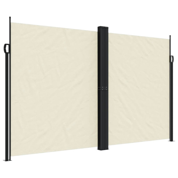 Toldo lateral retrátil 200x600 cm cor creme M 2