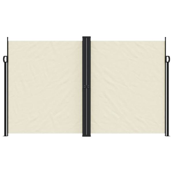 Toldo lateral retráctil crema 200x600 cm M 3