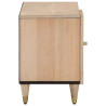 Mueble de TV madera maciza de mango 80x31x46 cm 4