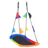 Columpio nido con banderines 165x70 cm 1