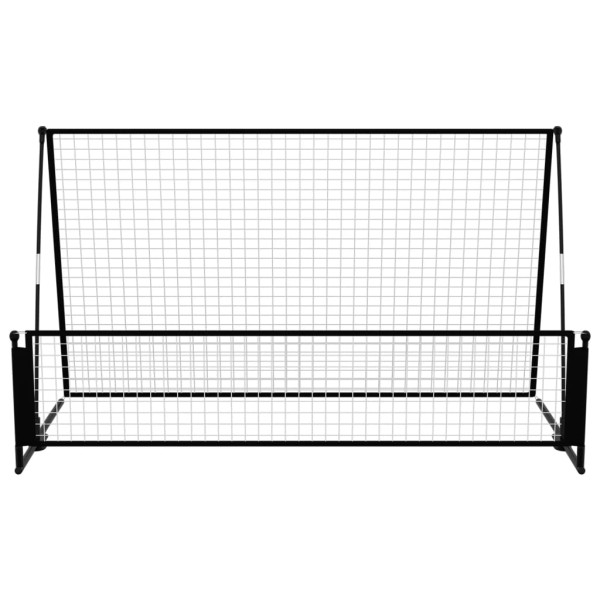 Baliza de futebol com ressalto 2 em 1 202x104x120 cm aço M 3
