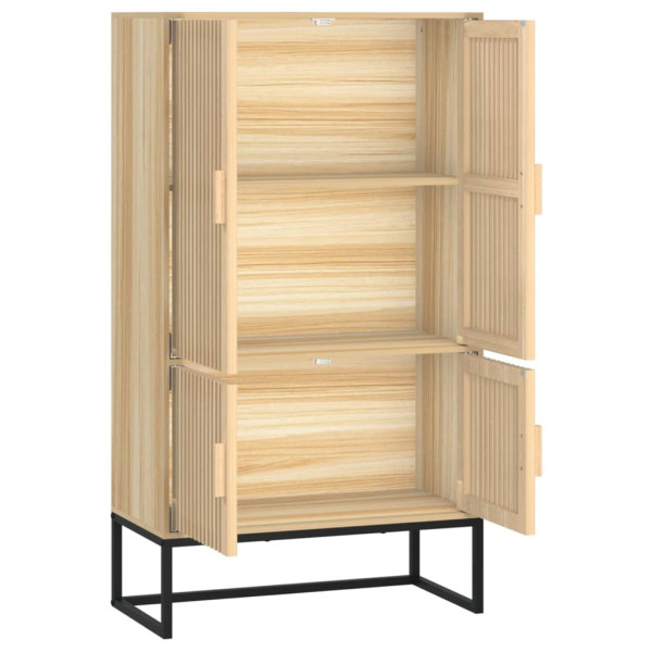 Aparador alto madera contrachapada 70x35x125 cm M 4
