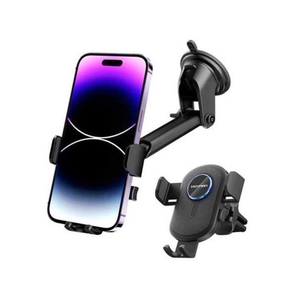 Soporte de Smartphone para Coche Vention KSCB0 negro M 2