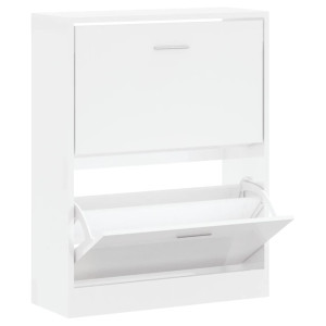 Sapateira 63x24x81 cm derivados de madeira branco brilhante H