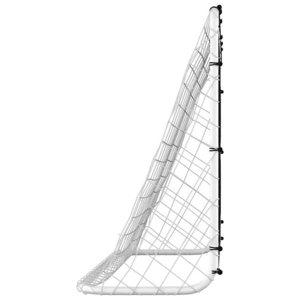 Baliza de treino para futebol com rede 184x61x122 cm aço M 4