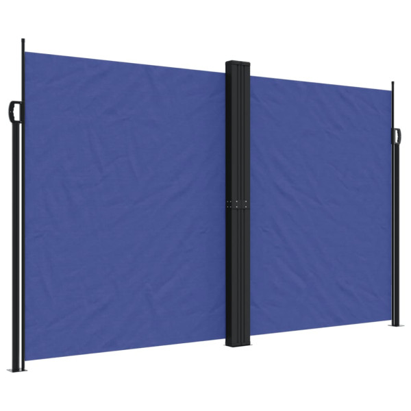 Toldo lateral retrátil 200x1000 cm azul M 2